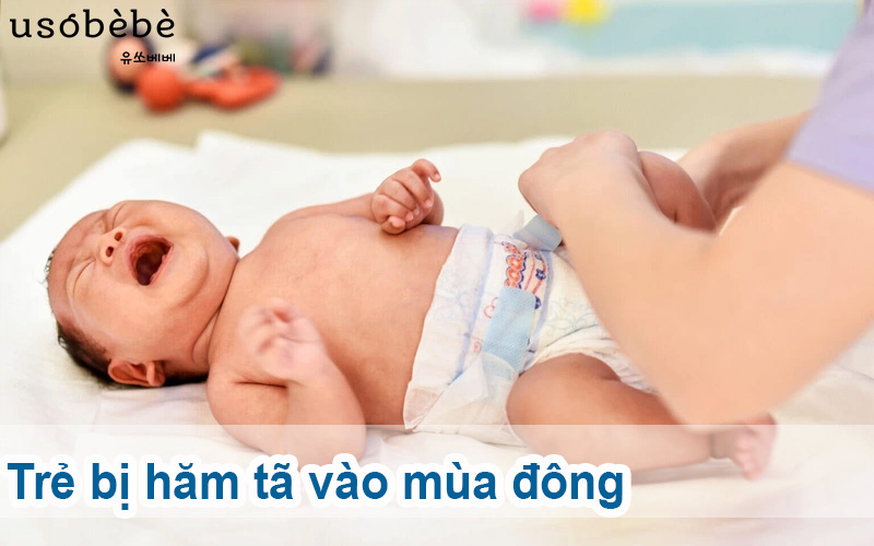 Trẻ bị hăm tã vào mùa đông: Nguyên nhân, cách xử lý hiệu quả